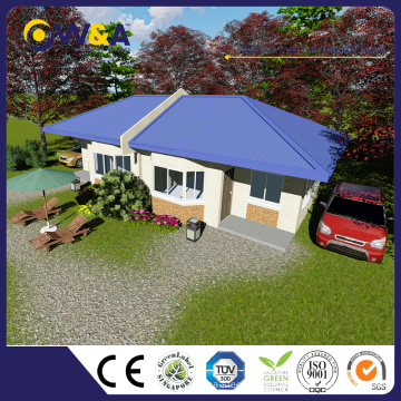 (WAS1009-40M)China 2 Bedroom Steel Prefabricated Concrete Houses For Sales